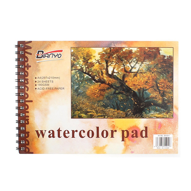 180G/M2 Professionele Aquarel Papier A3/A5 100% Katoen Handgeschilderde Water Kleur Schilderen Boek Kantoor kunst School Supplies