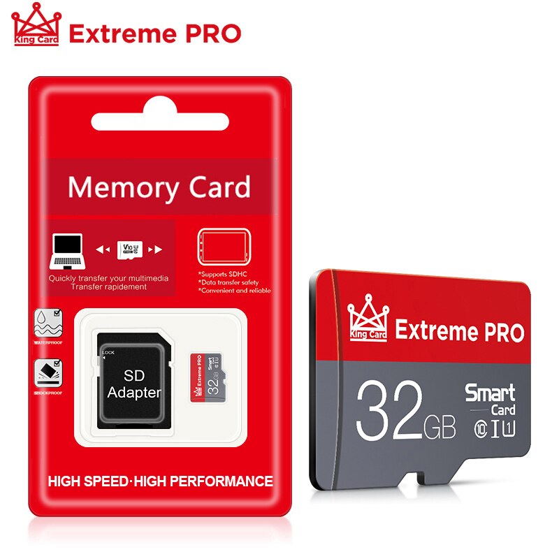 Class 10 Micro sd card 64GB 32GB 16GB 128GB 512GB TF card Memory Card cartao de memoria 16GB Mini Card For Phone Tablet PC: 32GB