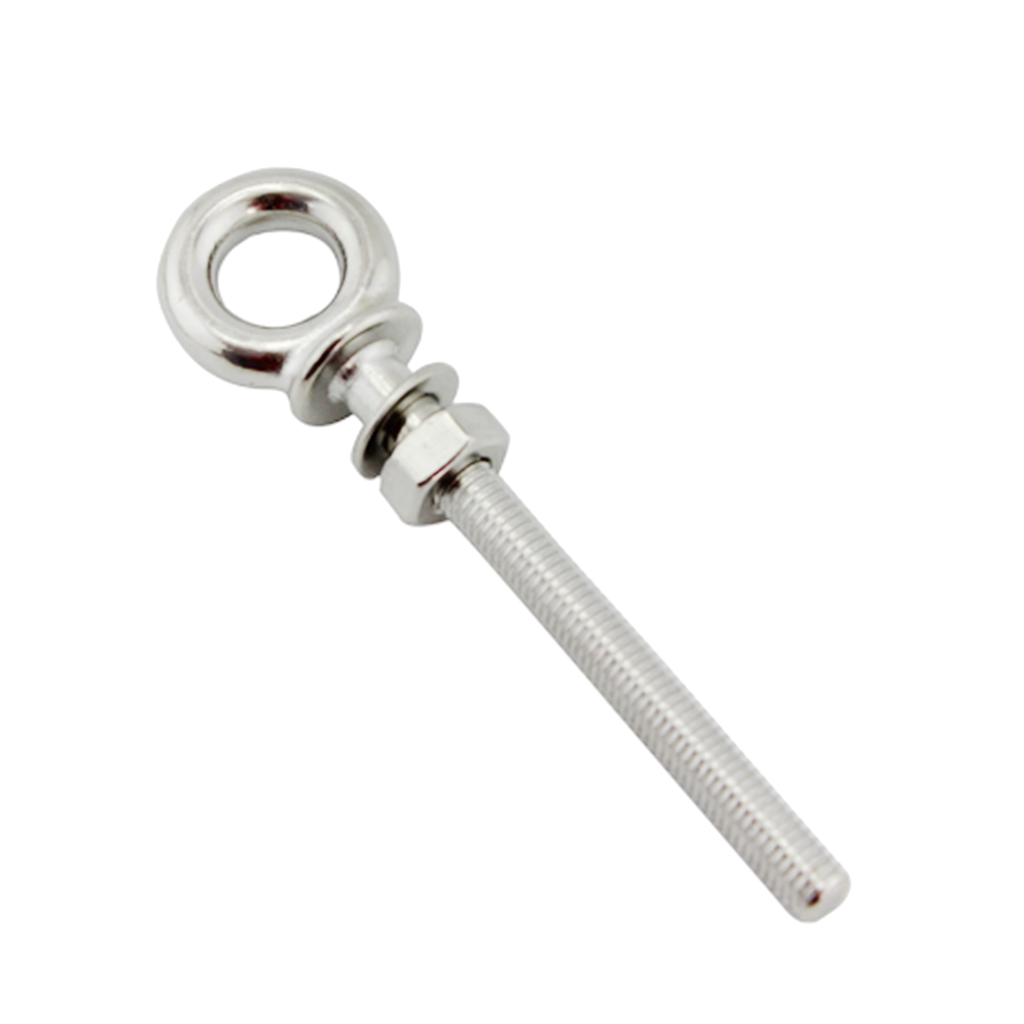 Marine 316 Stainless Steel Long Lifting Eye Bolts Eyebolts - M6