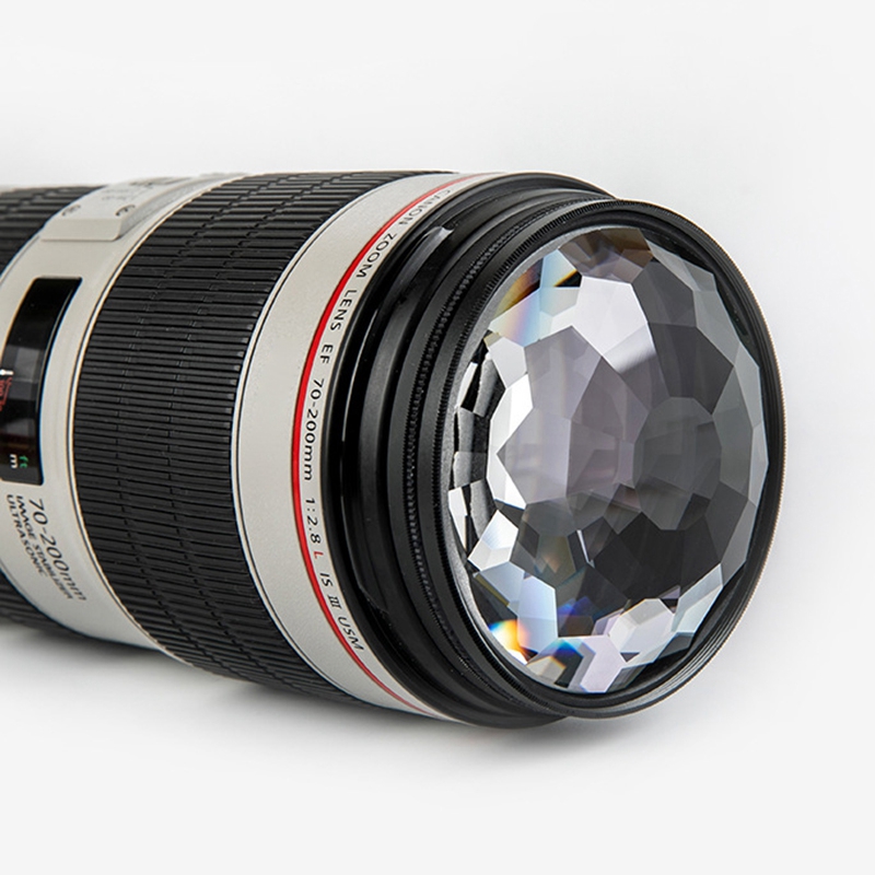 Camera Filter,77Mm Caleidoscoop Prisma Camera Glas Filter/Macro Filter Zonnekap Voor Onderwerpen Slr Camera