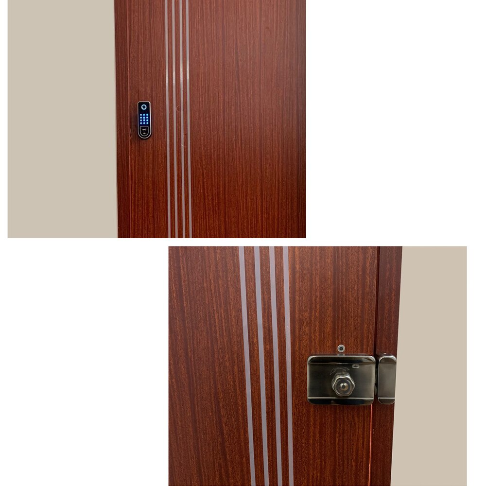 Digital Keypad Door Lock Fingerprint Lock Remote Control Lock Keyless Door Lock Hide Key Easy install
