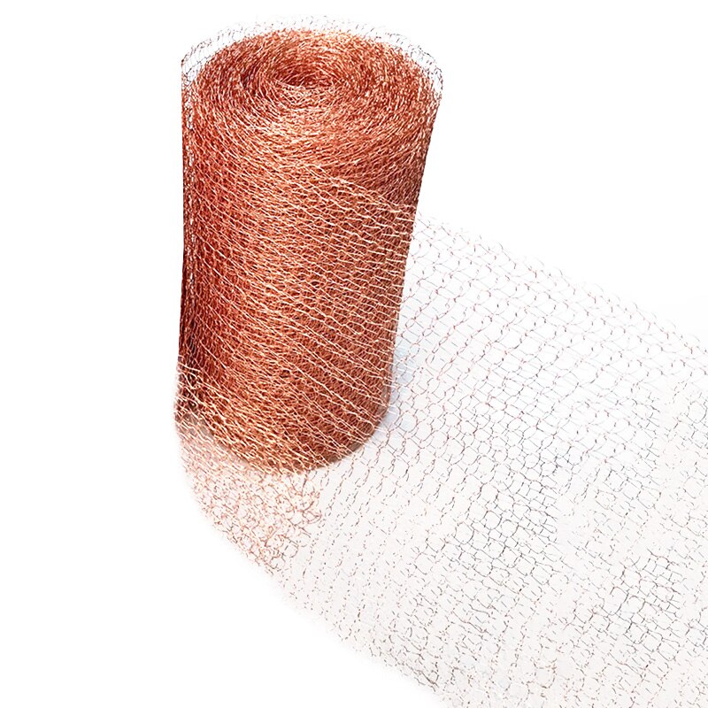 Tissu de blindage en treillis métallique tissé en laiton 4.2mm trou Diamete fil de cuivre écran de filtre de peinture filet d'écran de Signal Non magnétique: Default Title