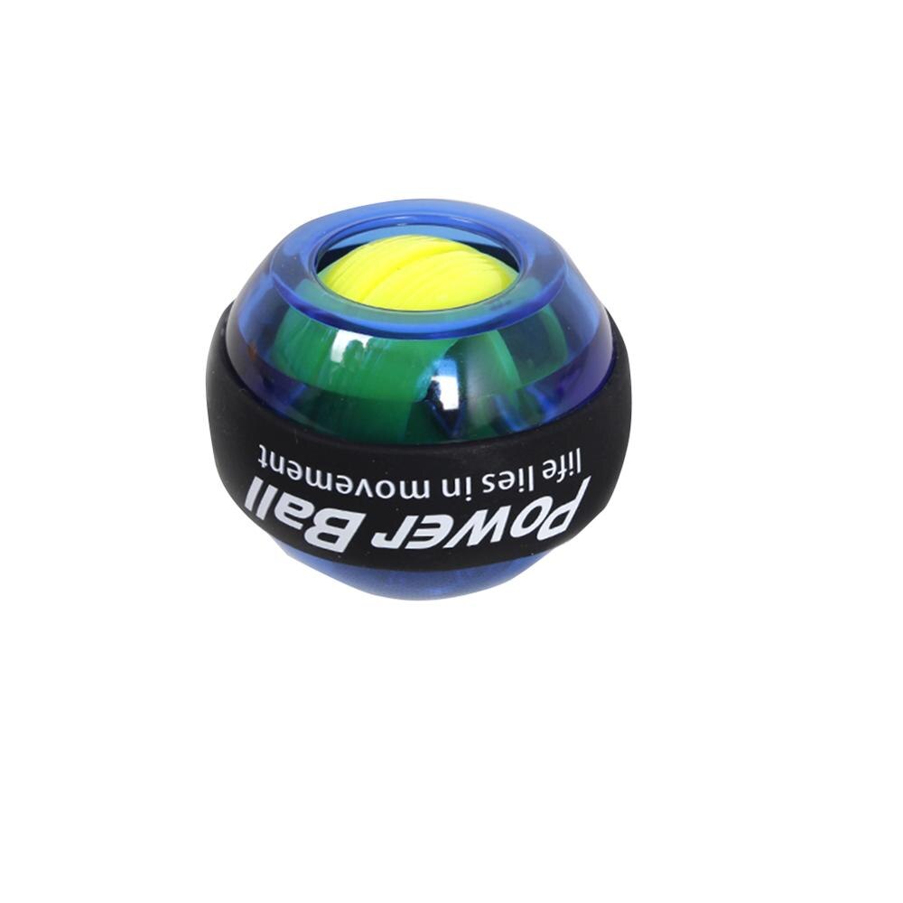 LED Handgelenk Ball Trainer Energie Kreisel Trainer Ball Unterarm Handgelenk-stärkungsmittel Spinner Ball sterben Hand Trainer Fitnessstudio Fitness Ausrügestochen: Blau