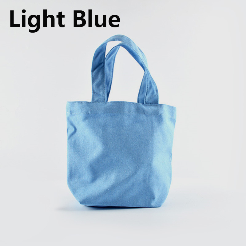 Herbruikbare Canvas Katoenen Shopper Tas Opvouwbare Draagtas Niet-Geweven Milieukoffer Organizer Multifunctionele Organizer: Oranje