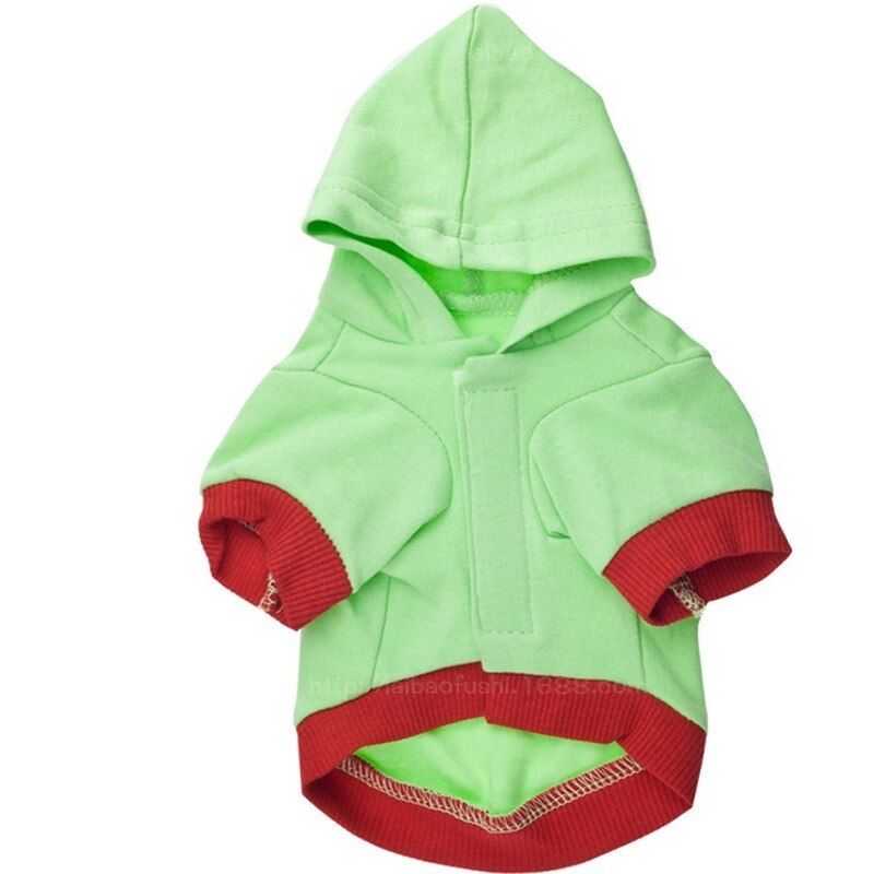 Tecknade hundkläder sportkläder för hundar små husdjurskläder söt bokstav vårgrön t-shirt yorkies tryck ropa para perro