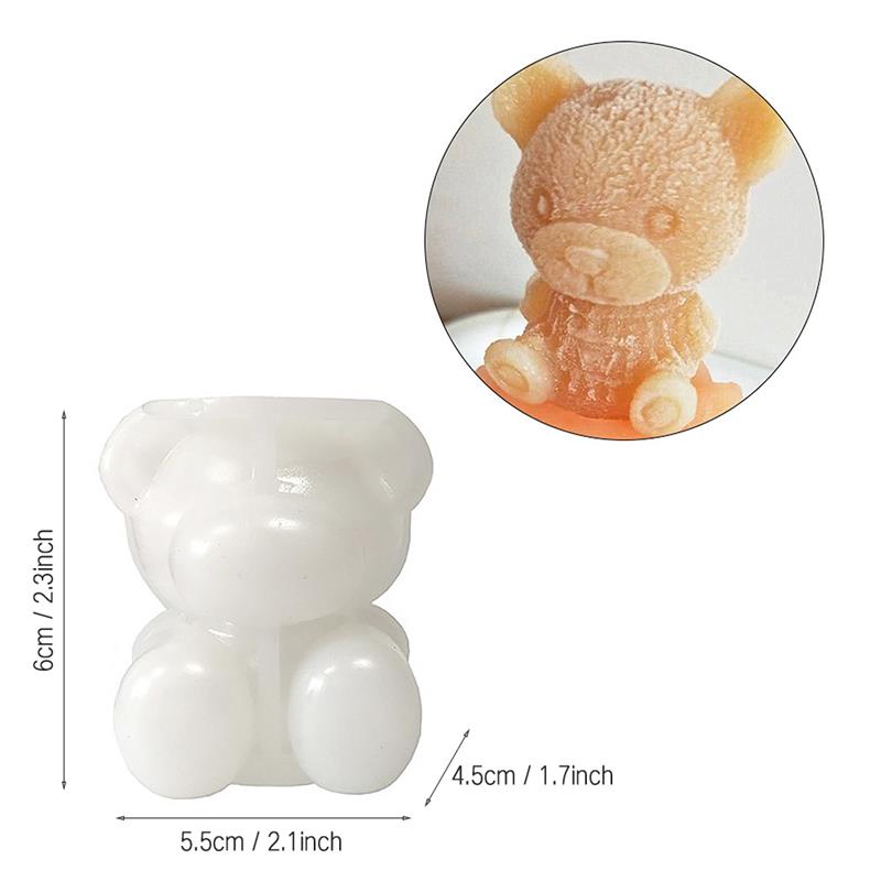 3d bjørn isbitform (liten 6cm)  kjøkken, restaurant og bar leverer kokekar