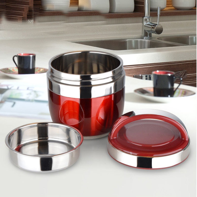 students kids food box Portable stainless steel insulated rice box food container thermo lunch box thermal containers lunch