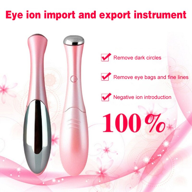 Eye Elektrische Massage Apparaat Pen Mini Dunne Gezicht Stok Rimpels Dark Circle Wallen Verwijderen Eye Gezicht Massager Ef