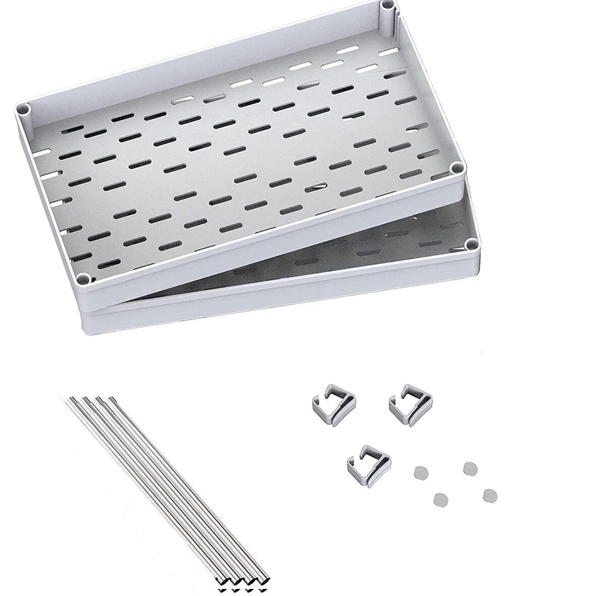 Under Sink Organizer Under Bathroom Sink Storage 2 Tier Organizer Bath Collection Baskets Multi-purpose Under Sink Storage