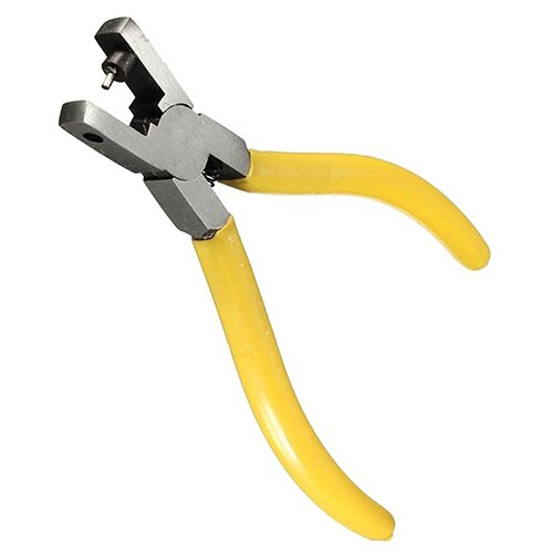 Universele 2Mm Ronde Lederen Riem Horloge Band Perforator Tang Sieraden Tool Voor Ponsen Kleinere Gaten In Leer Horloge band