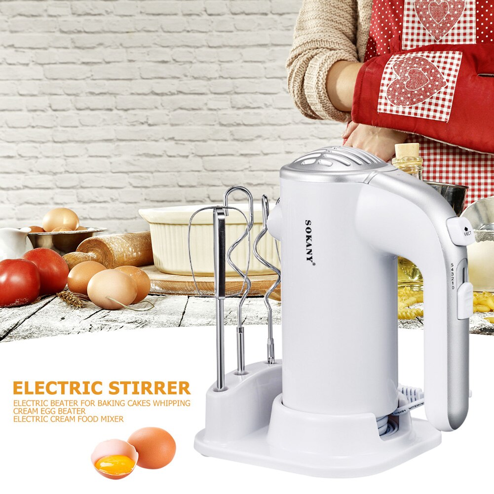 500W High Power Electric Food Mixer Multifunction Blender Kitchen Automatic Egg Beater Cream Whisk Machine