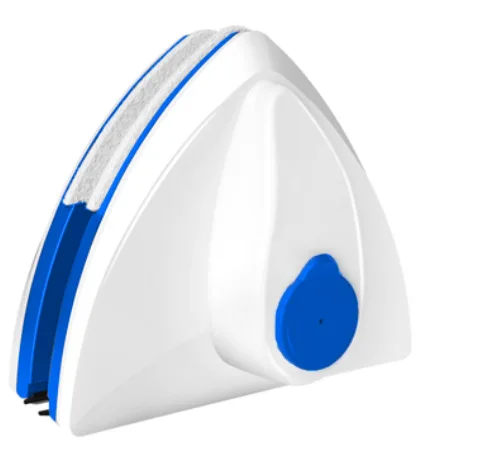 Cepillo limpiador de ventanas de vidrio magnético, limpiaparabrisas automático de doble capa con descarga de agua, herramientas de limpieza del hogar: Mezcla de color