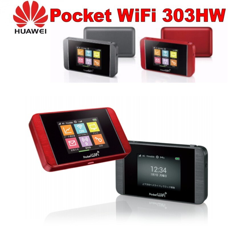 Unlocked Huawei 303HW 4g pocket wifi 4g LTE draadloze router