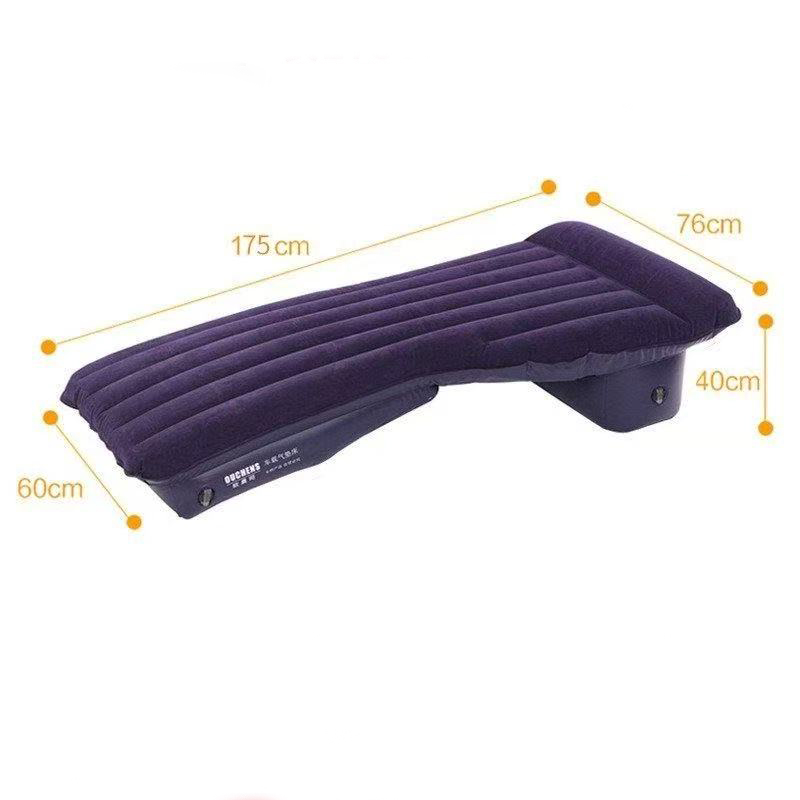 Autoreisbed General Motors matras draagbaar opvouwbaar reiscamping luchtbed, SUV vrachtwagen sedan slaap opblaasbaar rustkussen: WHITE