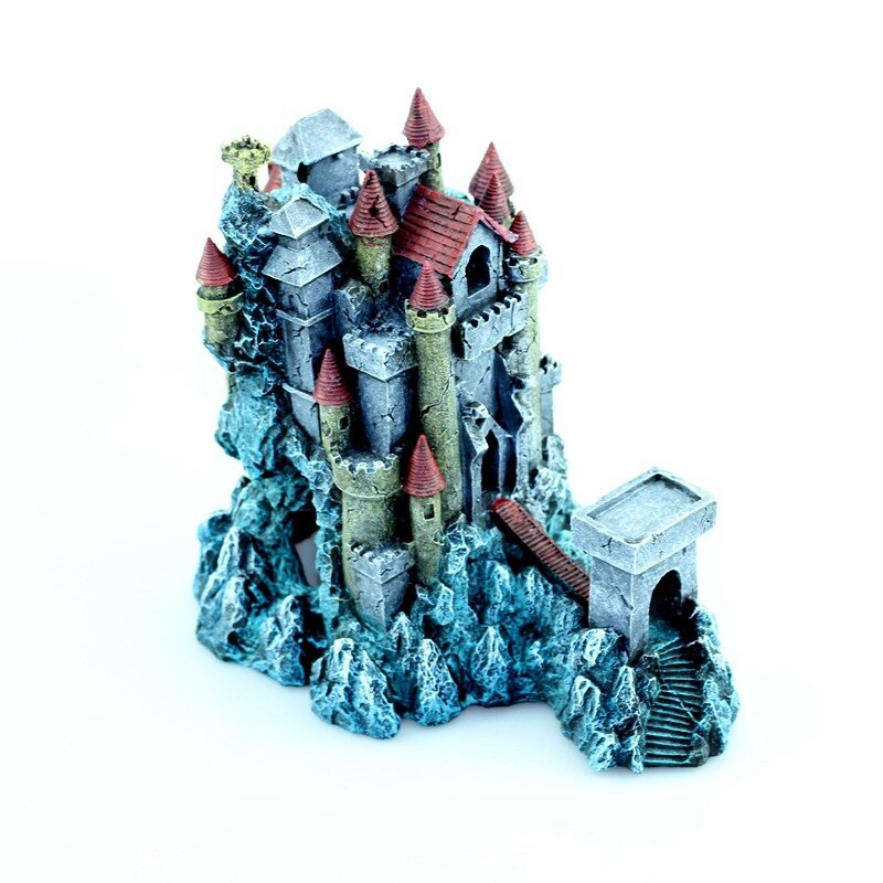 Castle Aquarium Decorations Fish Tank Ornaments Large for Betta Hideout