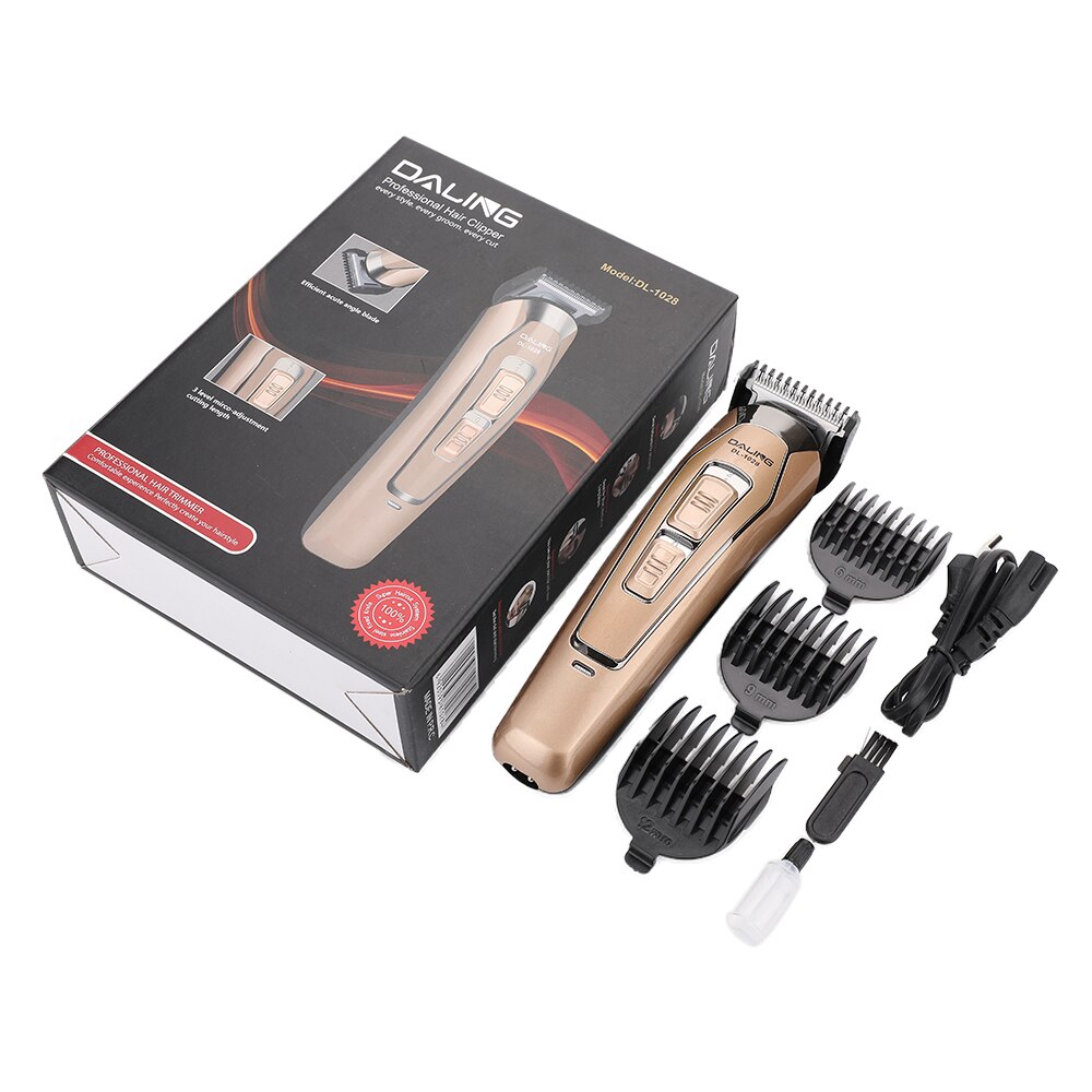 SHINON Hair Clipper Set Barber Hair Trimmer Electric Clipper Razor Shaver Beard Trimmer Men Shaving Machine Cutting Nose Trimmer