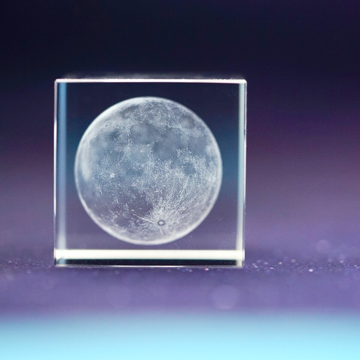 Kristal Kubus Decoratie Gesneden Planeet Transparante Kleine Vierkante Presse-papier Kubus Kristal Creatieve Foto Kunstmatige Cube Prism