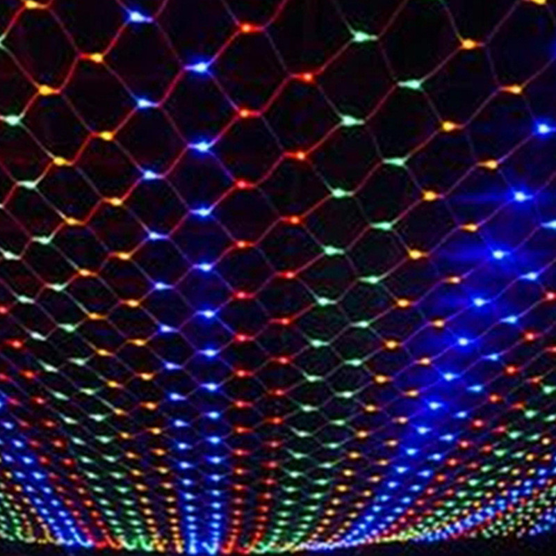 LED Net Lys 2m*2m - Vandtæt - 220V - Udendørs Jule- og Bryllupsdekoration: Foranderlig / 0-5w