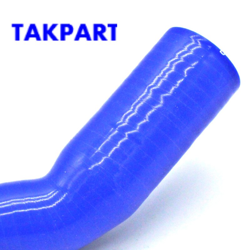 TAKPART Intercooler EGR Slang TDCi Turbo Boost Pijp voor Ford Mondeo MK3 1222831 siliconen rubber Intercooler Slang blauw zwarte kleur