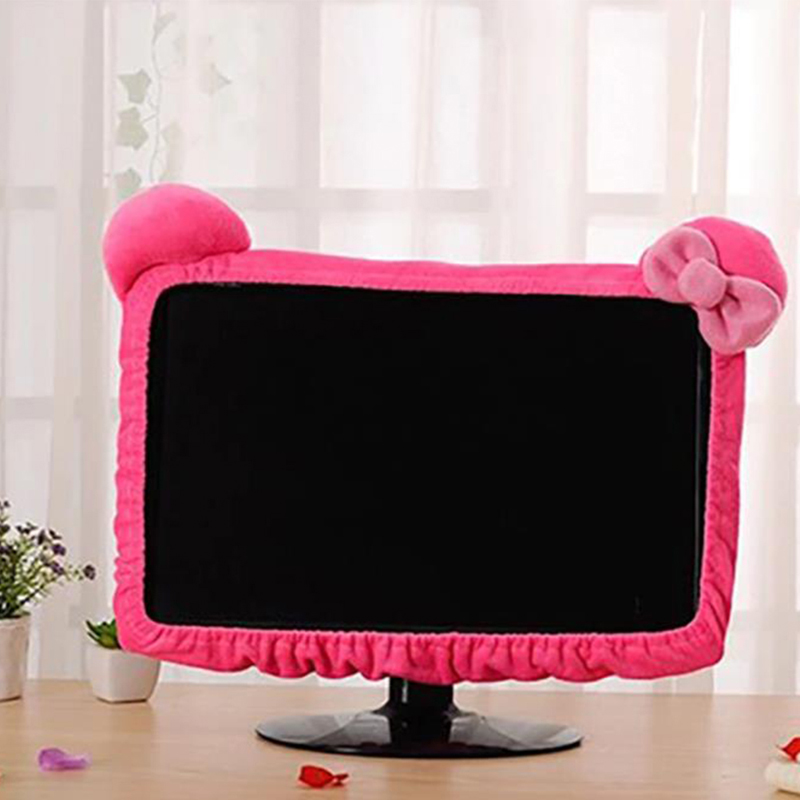 Cute Dust-proof Computer Surrounding Notebook Monitor Decor Protective Cover