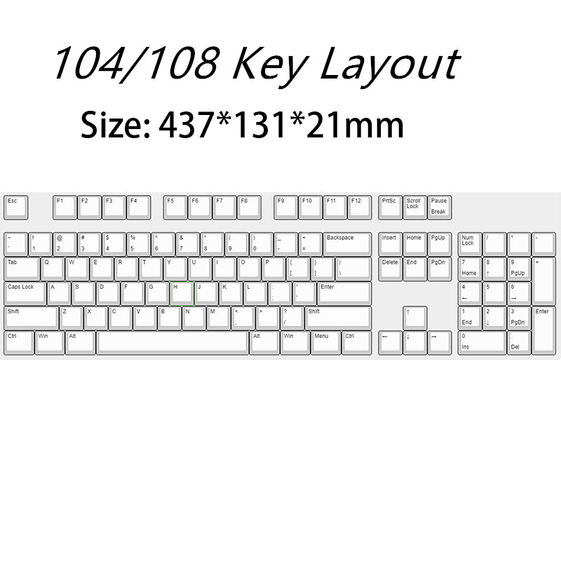 Mechanische Tastatur, mattierter Staubschutz, Acryl-Luftabdeckung für 60/61/64/68/80/84/87/96/104/108 Schlüssel, Staubschutz für mechanische Tastatur