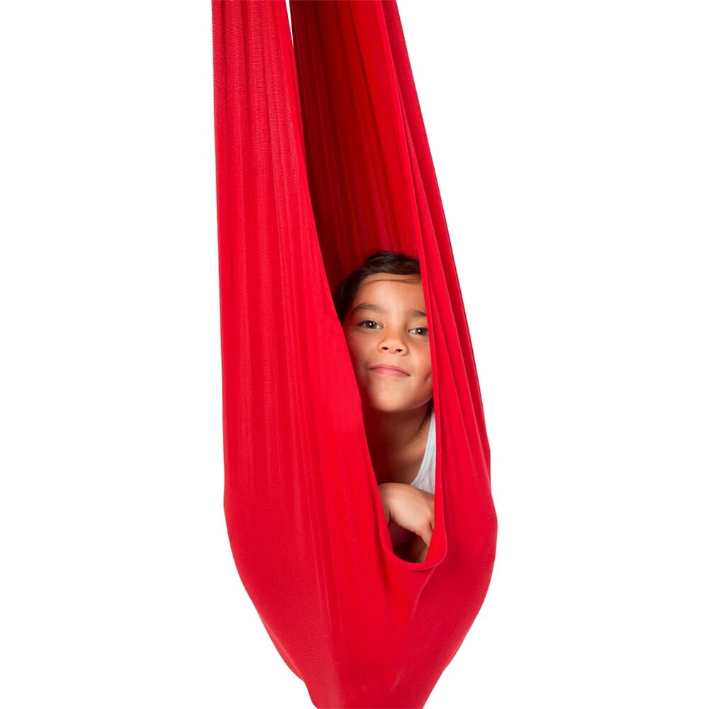 Huntingdoor Quility Indoor Therapie Swing Voor Kinderen Met Speciale Behoeften Lycra Snuggle Swing Cuddle Hangmat Voor Kinderen