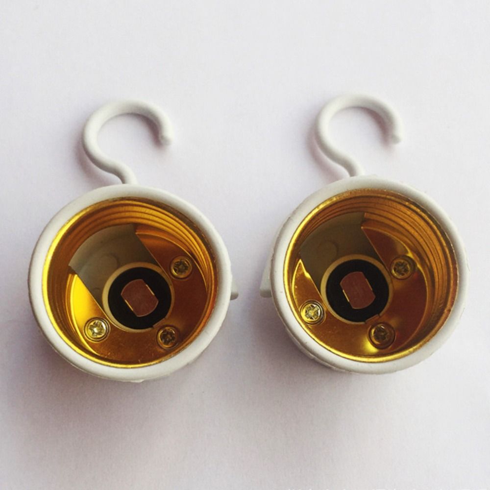 Outdoor Met Schakelaar Aan/Uit Voor Nood Gloeilamp Lamp Fitting Base Schroef Lamphouder E27 Haak Lamp Houder