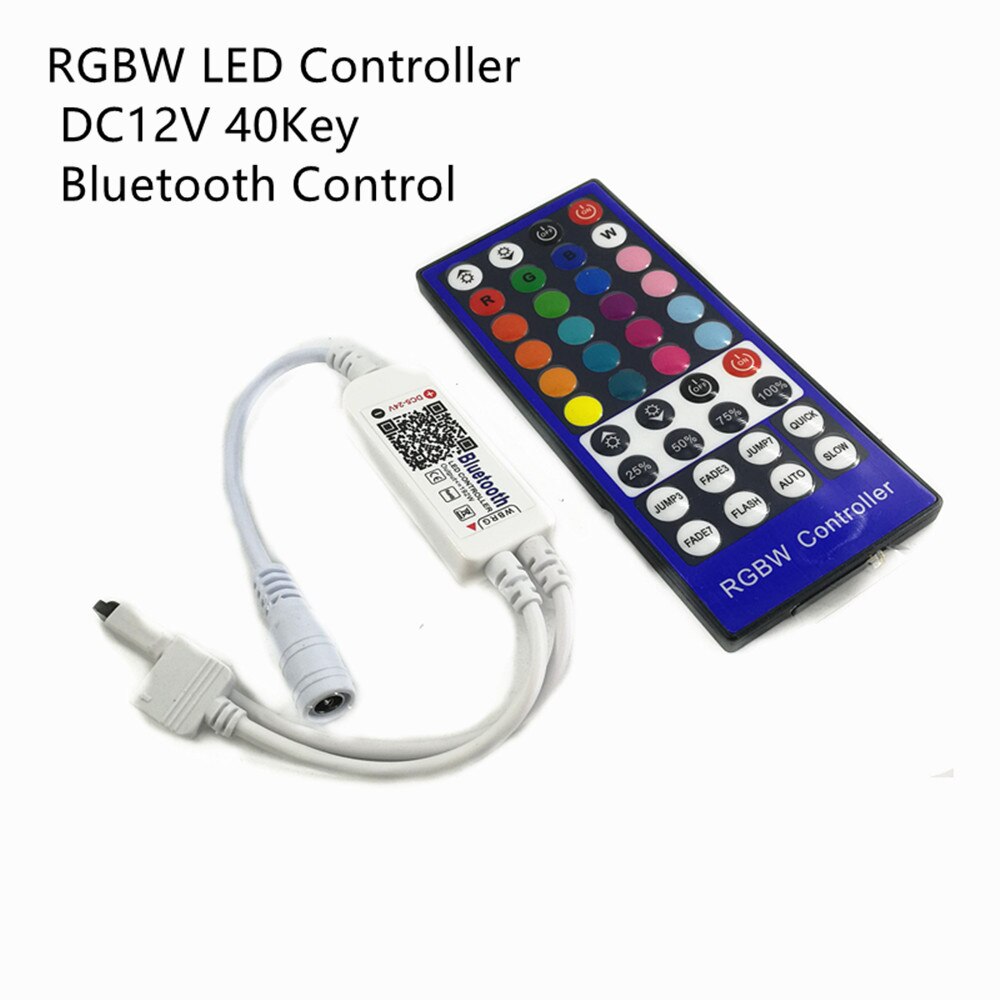 RGBW LED Controller DC12V 40Key Bluetooth Steuer für RGBW oder RGBWW LED Streifen Lichter