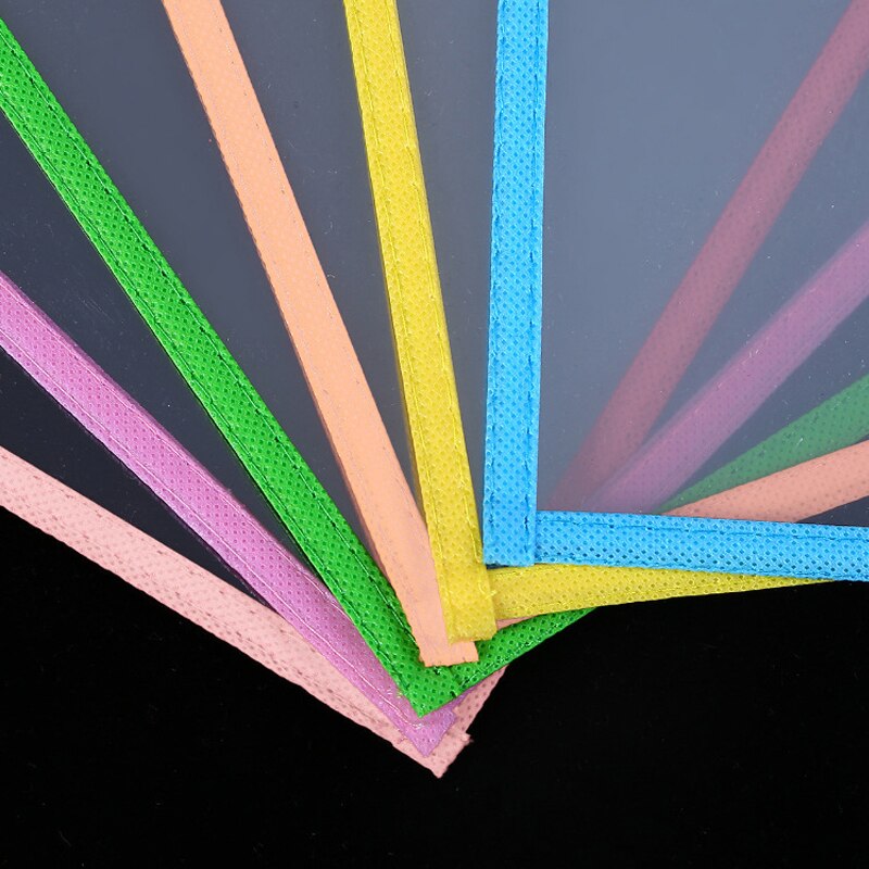 A4 Reusable Dry Erase Pockets Hard 4 Sheet Protectors, 1 Bone Shape Eraser, 2 Erase Pens for School Office Classroom