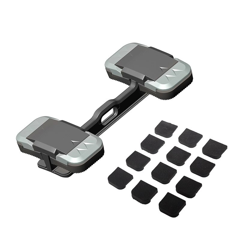 Elecrow The Collapsable Triple Screen Laptop Workstation Multi Screen Laptop Stand Mount Clip Display Adjustable Stand Holder