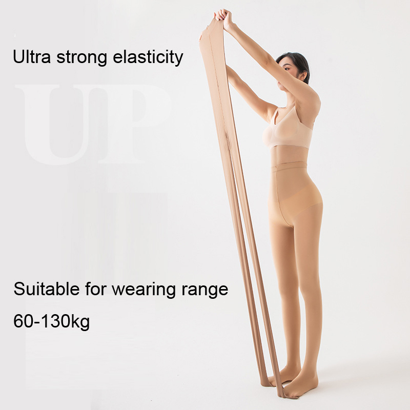 Medias de seda antiarañazos de piña para mujer, mallas de verano, pantimedias finas invisibles, medias transpirables de talla grande 0978