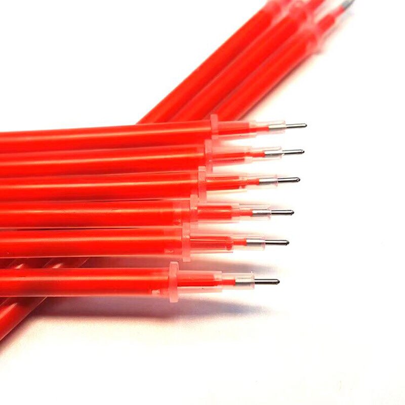 20pcs/lot 0.5mm Gel Pen Refills Set Stationery School Office Supplies Tool Black Blue Red Ink Rods for Neutral Gel Pen Refill