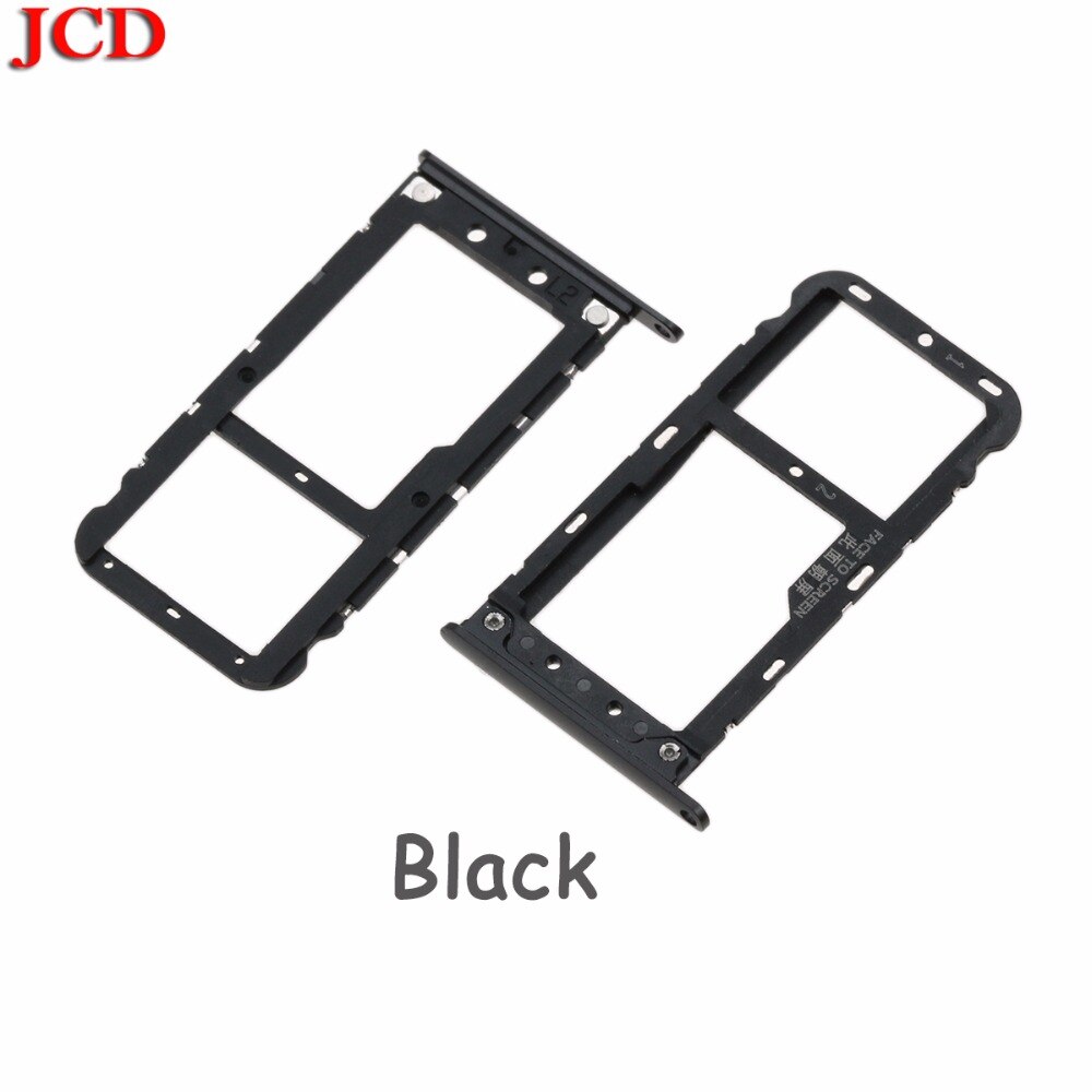 JCD SIM Card Tray Socket Slot Holder Adapters For Xiaomi for Redmi Note 5 Sim Cards Adapters Phone Replacement Spare Parts