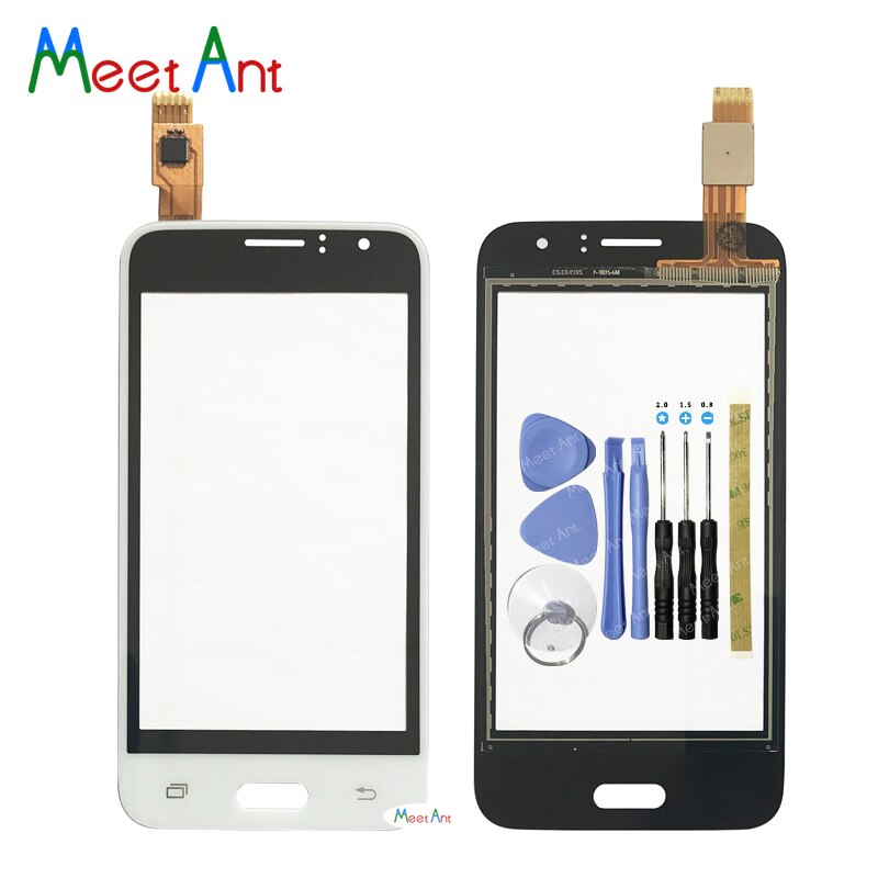 4.5 ''Voor Samsung Galaxy J1 J120F J120 Touch Screen Digitizer Sensor Glas Lens Panel: White With Tool