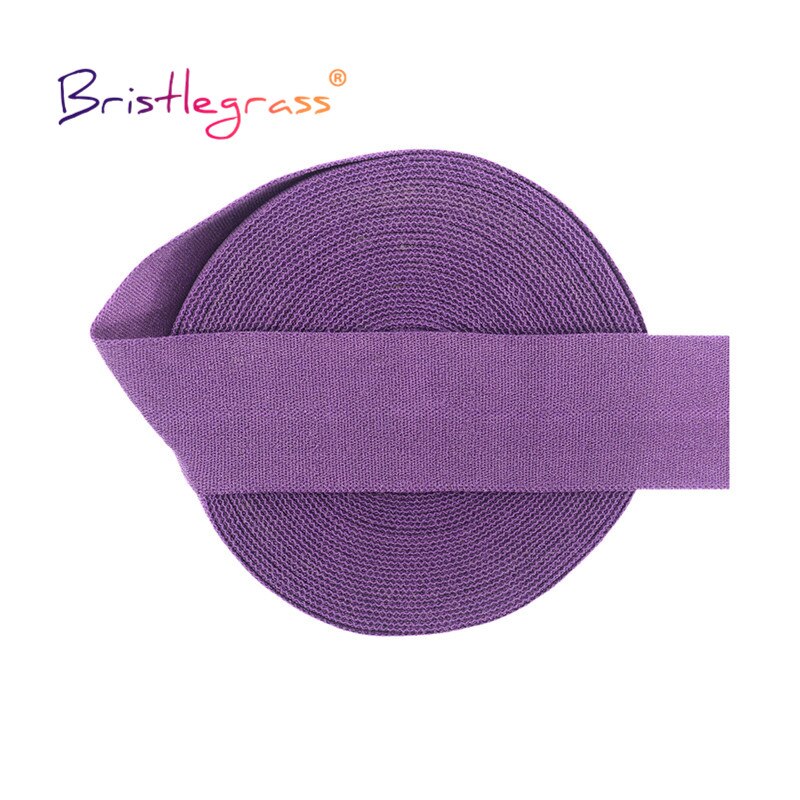 BRISTLEGRASS-cinta elástica FOE de licra, 100 yardas por rollo, 3/4 ", 20mm, mate sólido, no brillante accesorios de costura accesorios de costura costura accesorios novedosos cintas decorativas para costura: Caqui / 2M