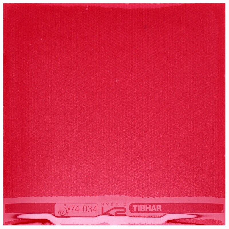 TIBHAR HYBRID K2 table tennis rubber sticky speed spin made in Germany pimples-in ping pong with sponge tenis de mesa