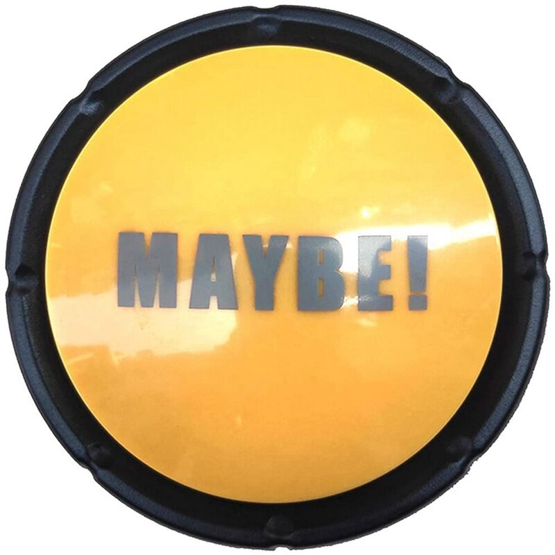 Voice Button Buzzer Leren Buzzer Communicatie Huisdier Knop Huisdier Voice Knop Hond Knoppen Huisdier Communicatie Knop: YELLOW