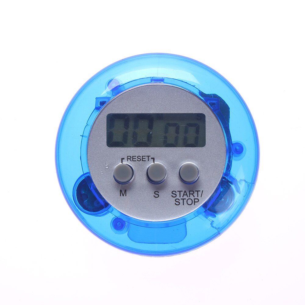 Keuken Digitale Lcd Timer Stop Watch Koken Countdown Klok Alarm Sets Tijd Voor Koken Middagpauze Studie Kappers: blue