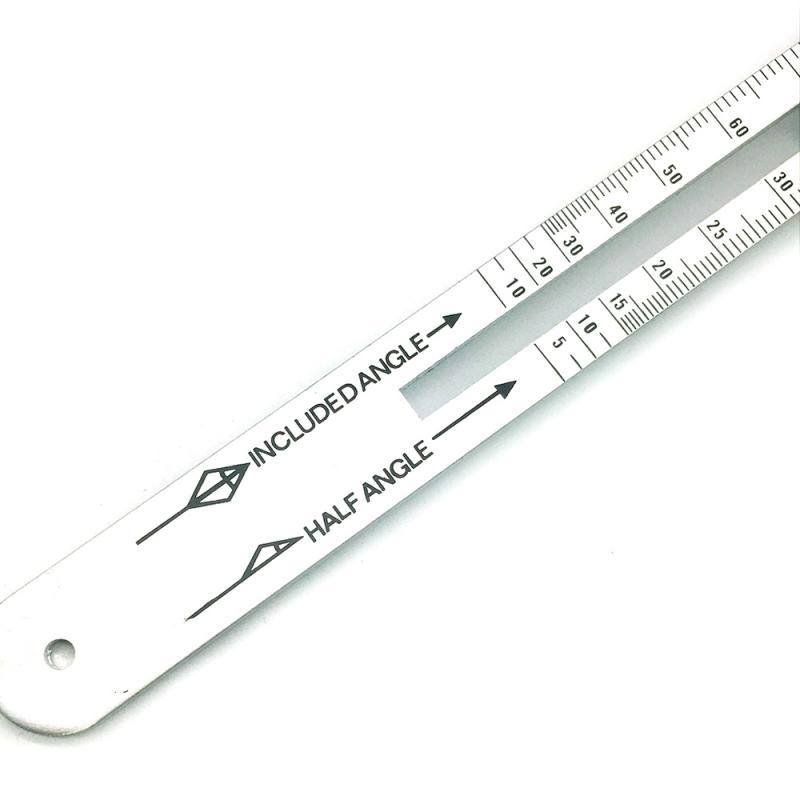 Multifunctional Carpentry Diagonal Ruler Woodworking Trimming Decoration Yin Yang Corner Ceiling Artifact Tool Protractor