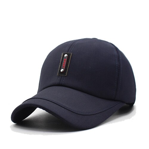 Berretto Da Baseball di modo Degli Uomini di Snapback Caps Donne Cappelli Per Gli Uomini Papà di Marca Casquette Osso Casual Pianura Regolabile Nuovo Sole cappello Caps: navy sport