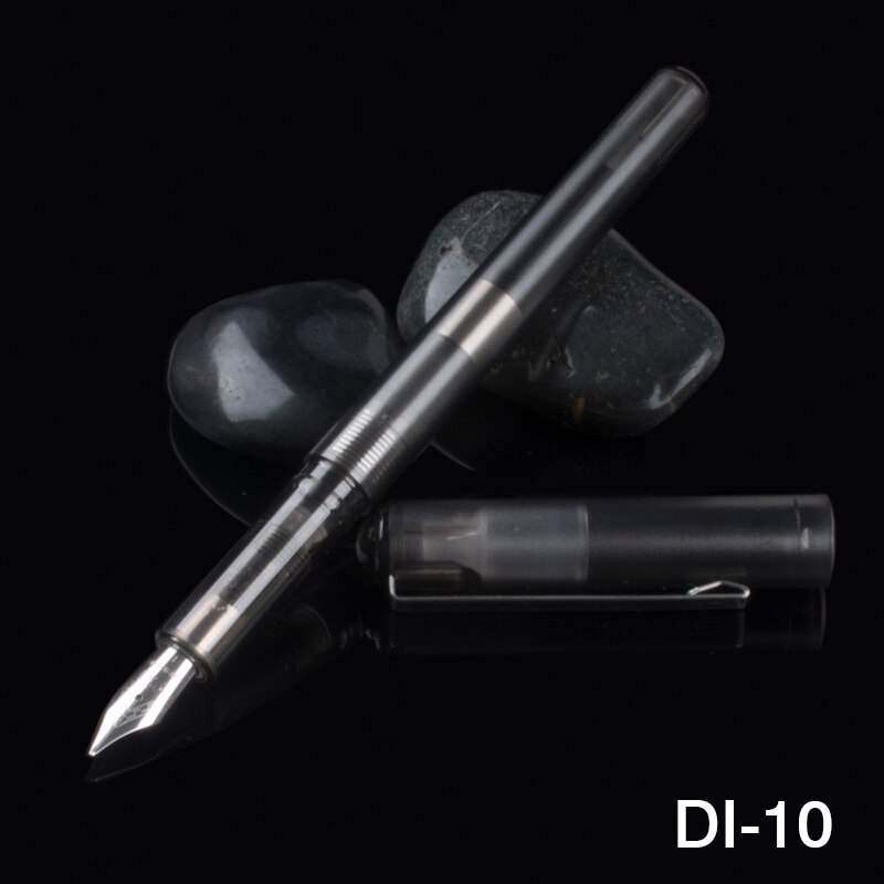 JINHAO 991 Black Transparent Matte Color Fine nib fountain pen Pens for Students of school stationery