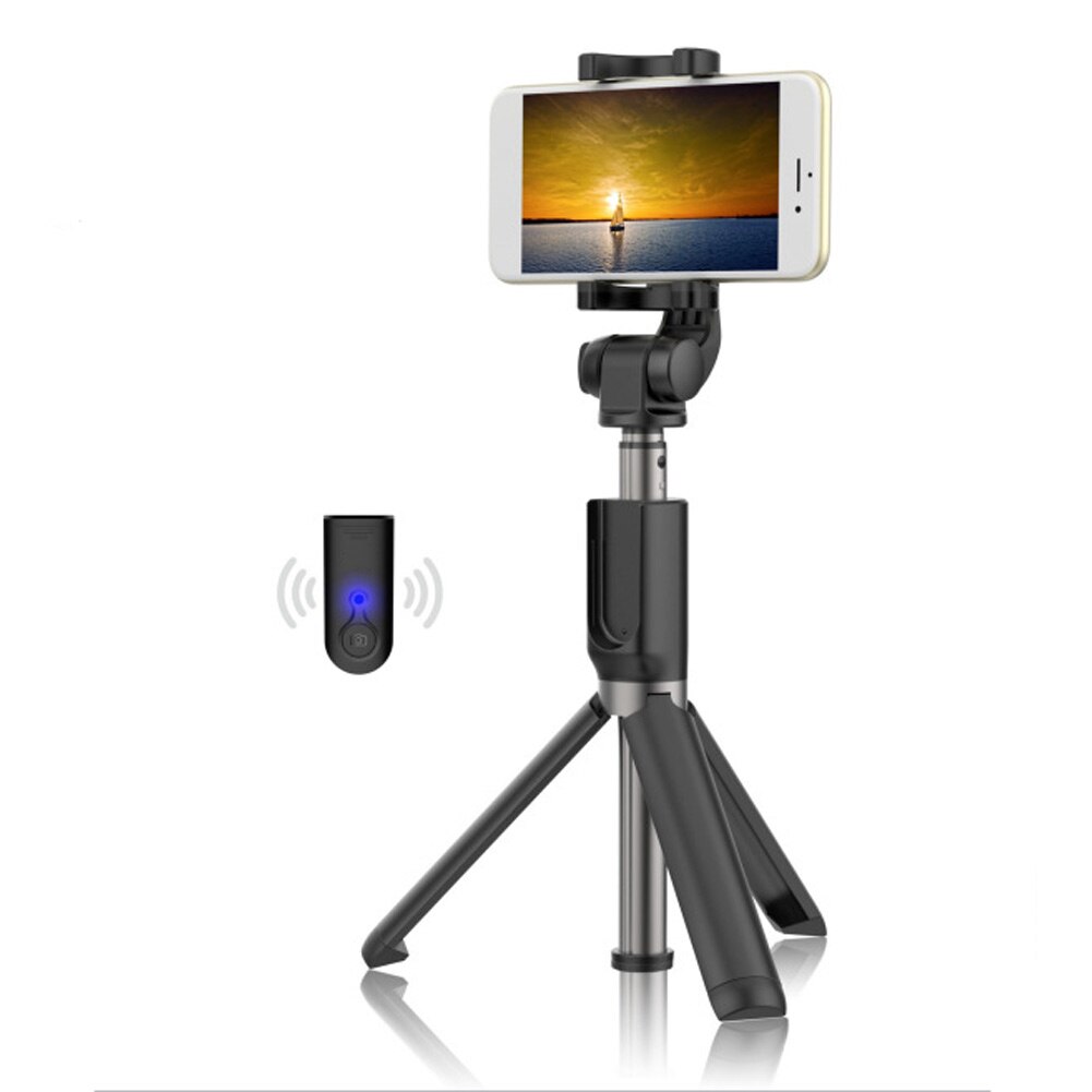 Selfie Stick Tripod Mount Phone Holder Bluetooth Wireless Shutter Stick 360 Rotation Extendable EM88