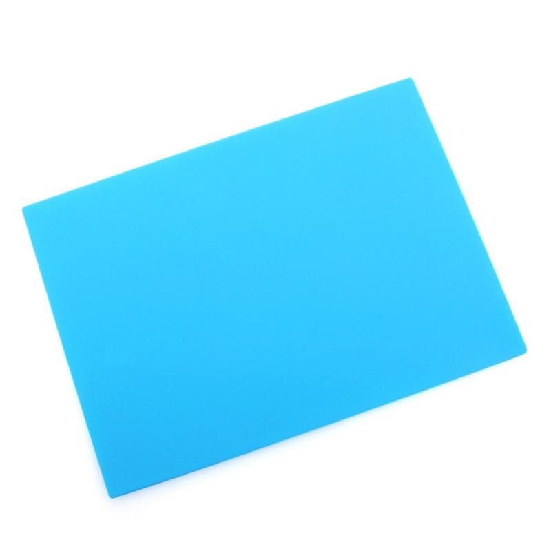 Table Decoration & Accessories Mats & Pads Food Grade Silicone Placemat Baking Rolling Pad Square Random Heat Resistant