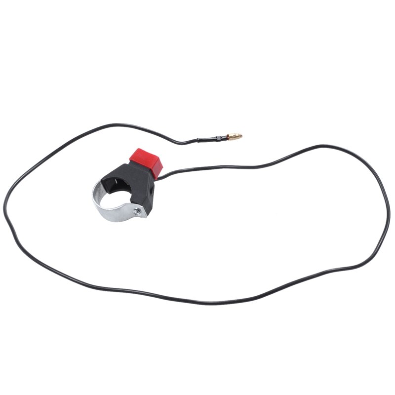 Moto Pocket Quad Dirt Bike, bouton d&#39;arrêt, marche/arrêt, guidon 49cc