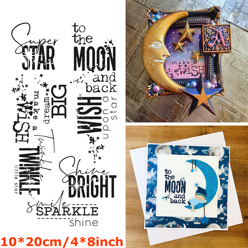 Unique Words Welcome Spring Script Banner Sentence Clear Silicone Stamps Happy Day Wishes Foliage Flower 2022: 7