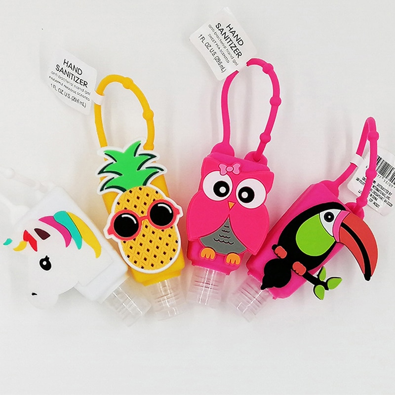 gel desinfectante para manos con de caricatura Kawaii, de 30ml, estilo al azar: Default Title