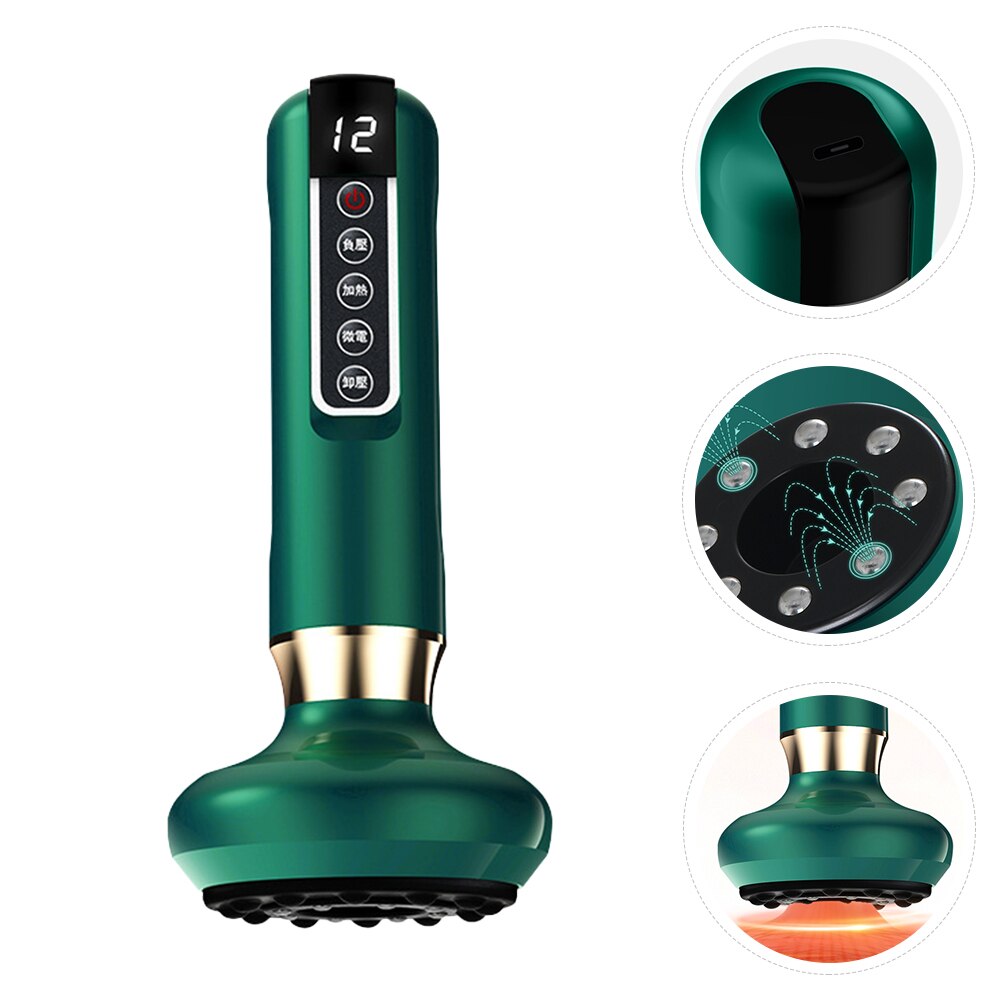 Household Electric Scraping Massager Cupping Therapy Tool Scraping Instrument