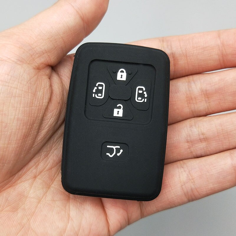 2/3 /4/5- knops autosleutel beschermhoes voor toyota camry avalon corolla yaris tarago mark x rav 4 voxy estima siliconen hoesje: 5 knop