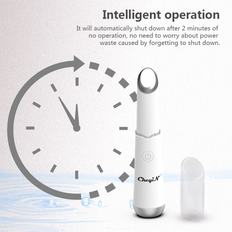 Compress Eye Massager LED Photon Eye Massage Bar Light Therapy Vibrating Skin Tighten Lift Eye Bag Anti Wrinkle Beauty Wand