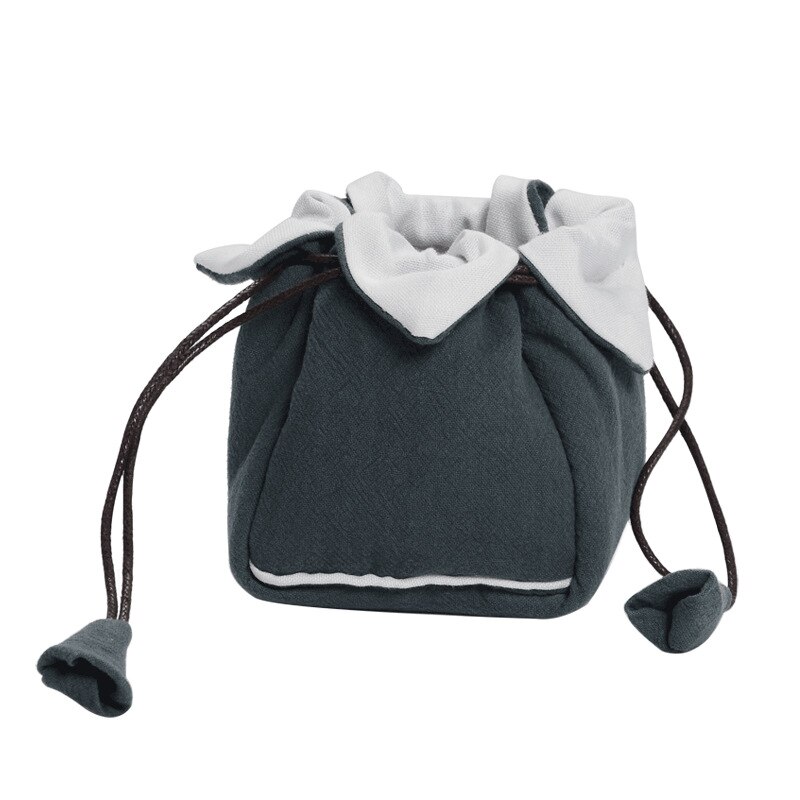 Travel Tea Pot cup Storage Bag Cotton Tea Cup Cloth Bag Solid Teaware protective jacket Outdoor Three Layer Tea Accessory ZH561